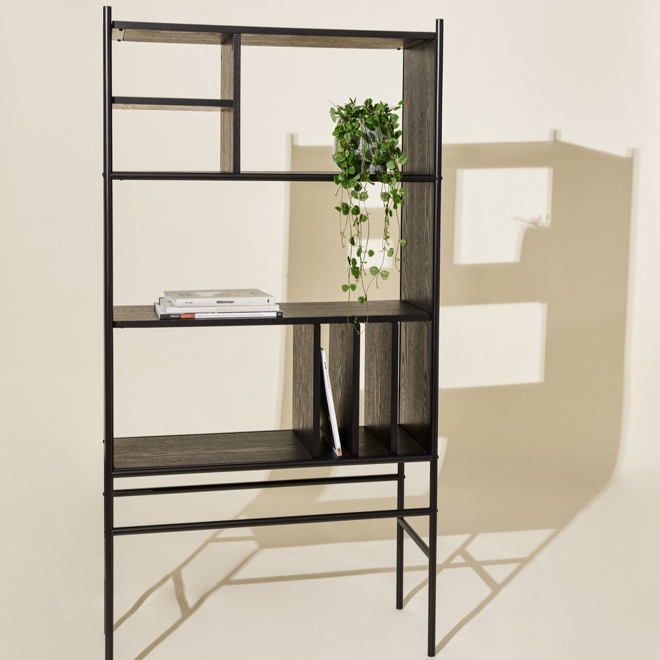 Divide Shelf Unit Black