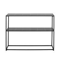 Tile Console Table | Black