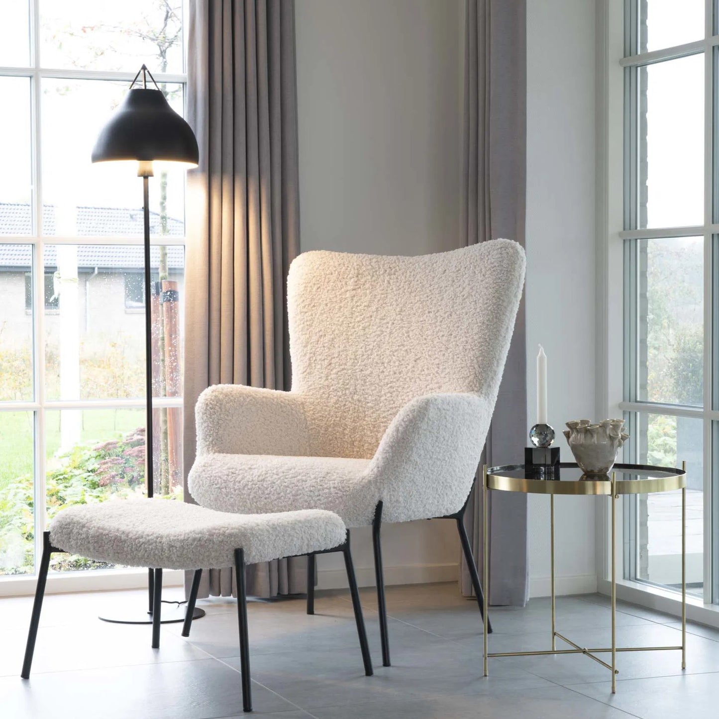 Venezia Coffee Table Ø48 | Brass
