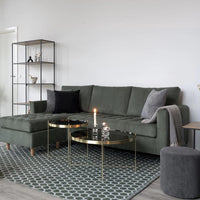 Venezia Coffee Table Ø48 | Brass
