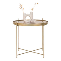 Venezia Coffee Table Ø48 | Brass