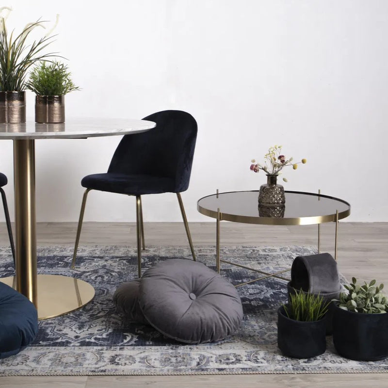 Venezia Coffee Table Ø70 | Brass
