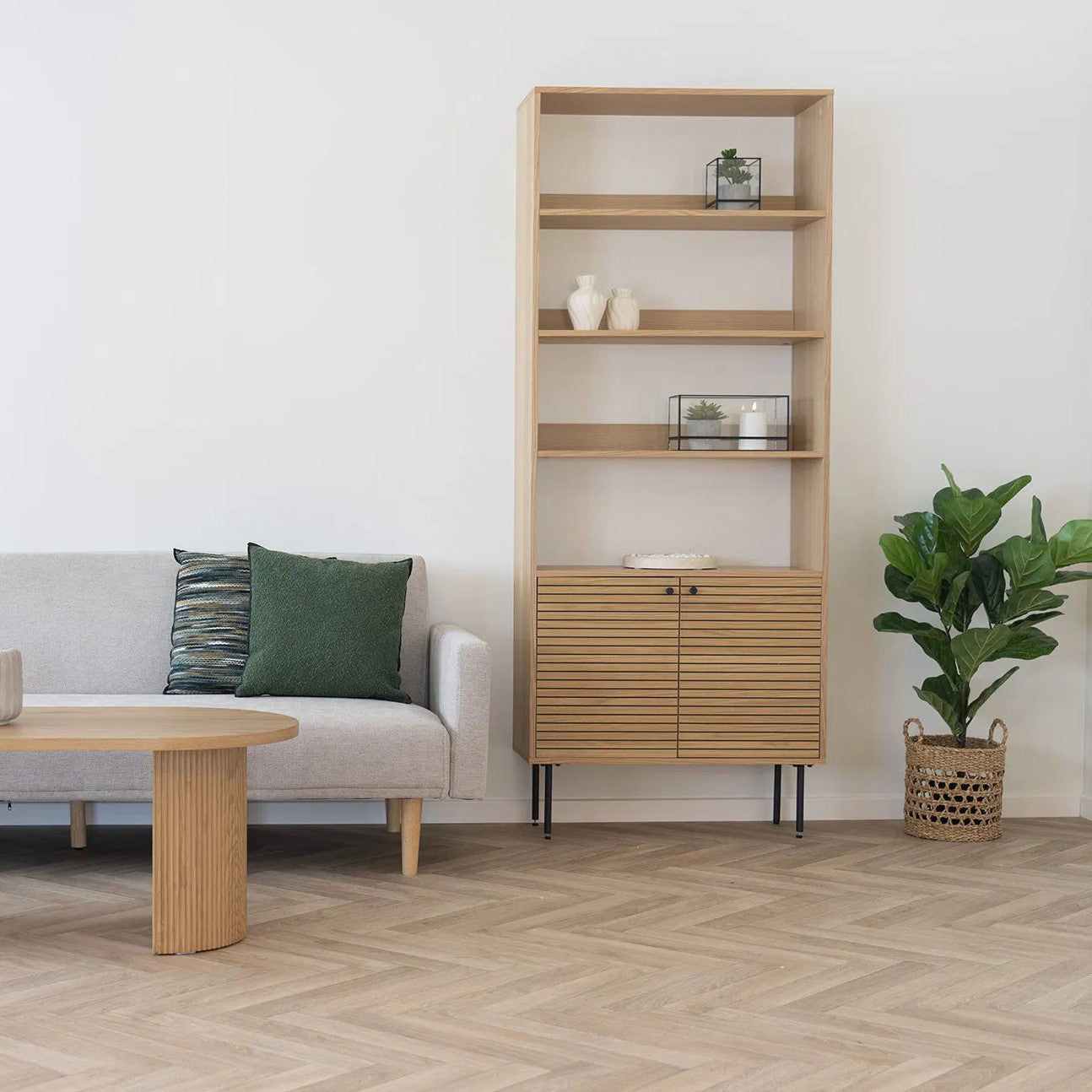 Kyoto Bookcase | Oak