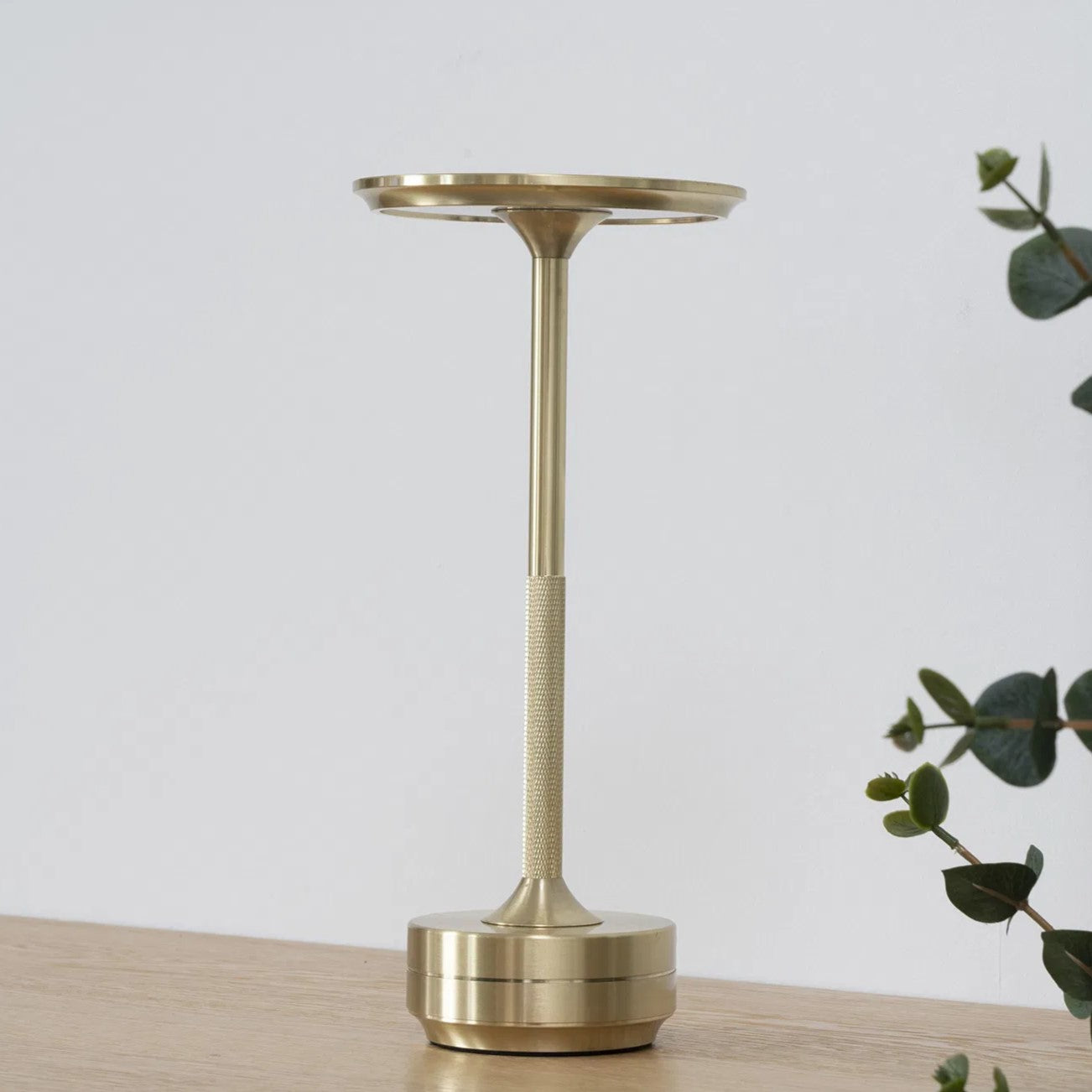 Lyne Portable LED Table Lamp | Brass