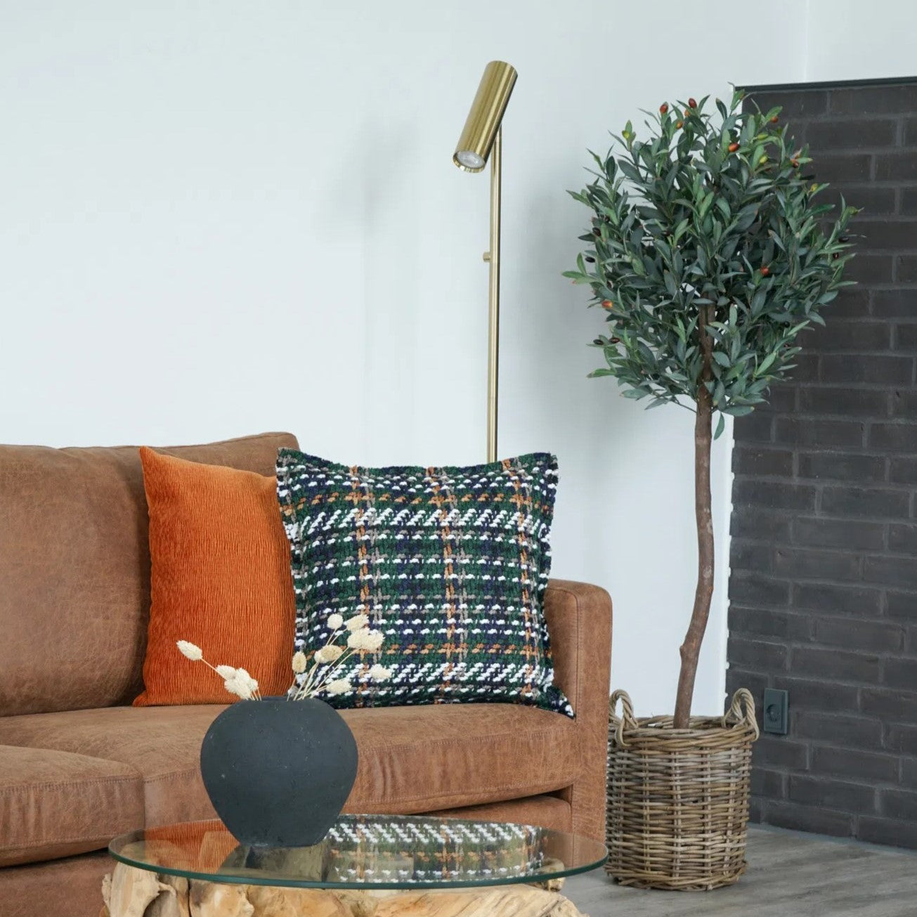 Paris Floor Lamp | Brass
