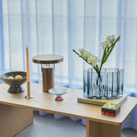 Umber Vase Blue