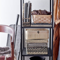 Clothes Rack with 5 Shelves | Black