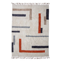 Linear Cotton Rug 140 x 200