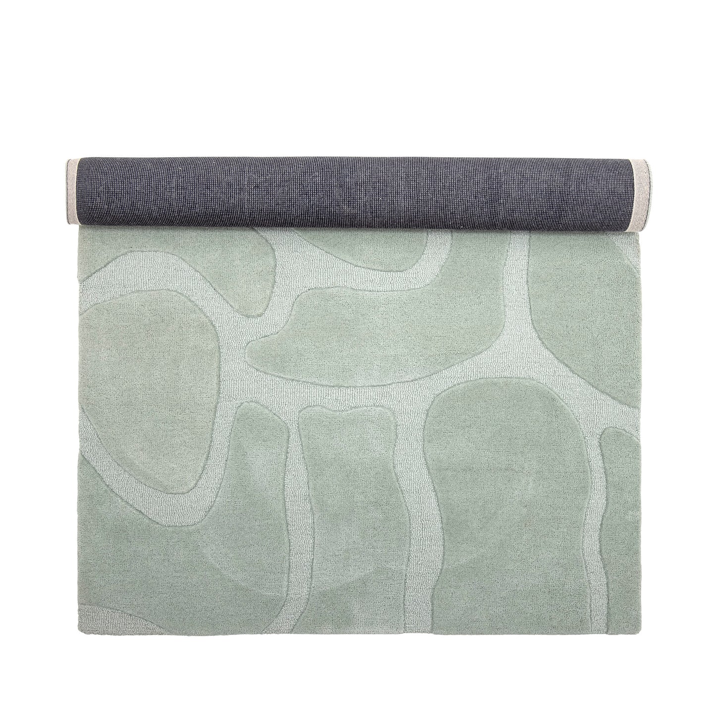 Darlington Rug | Green Wool 130 x 200