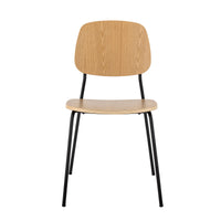 Plywood Dining Chair | Oak | Set of 2