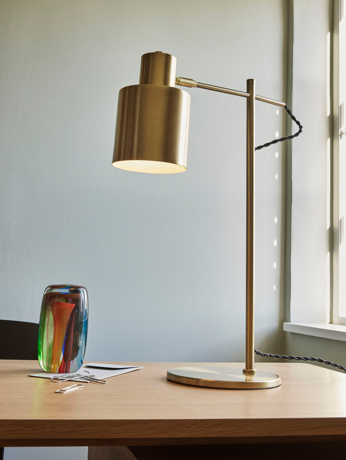 Fuse Table Lamp | Brass