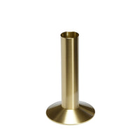 Sleek Candleholder Brass