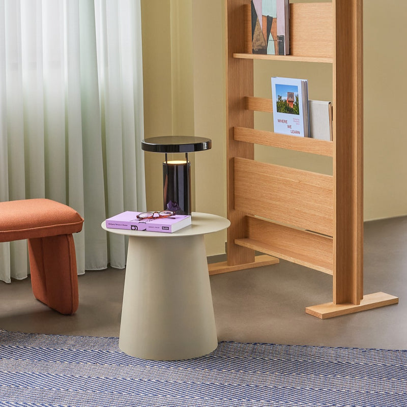 Pillar Side Table | Iron Beige