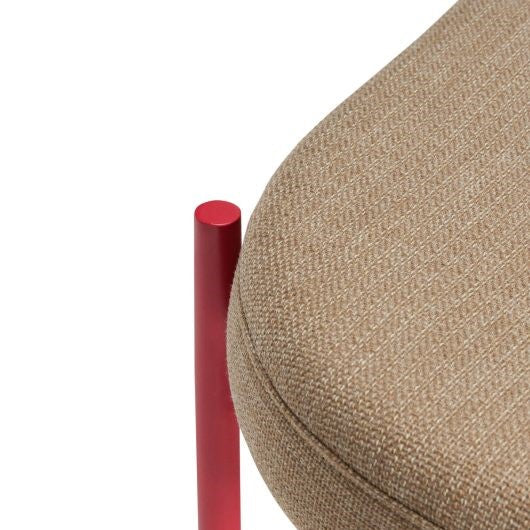 Klint Bench Red/Beige