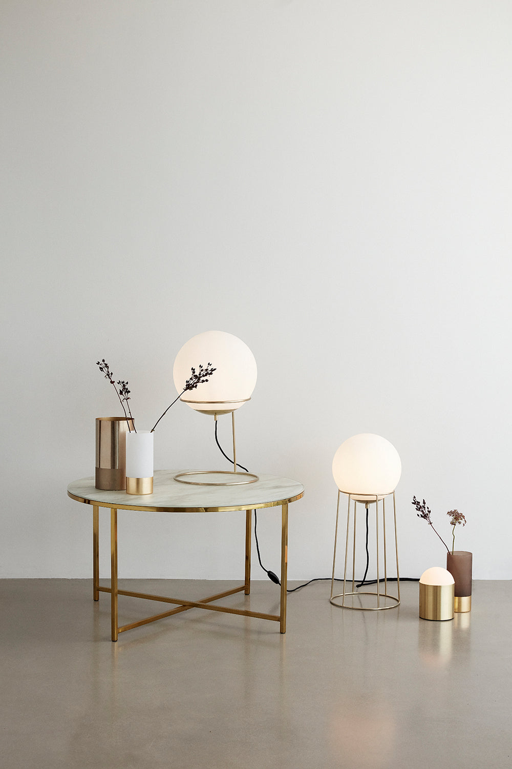Pond Coffee Table | Brass