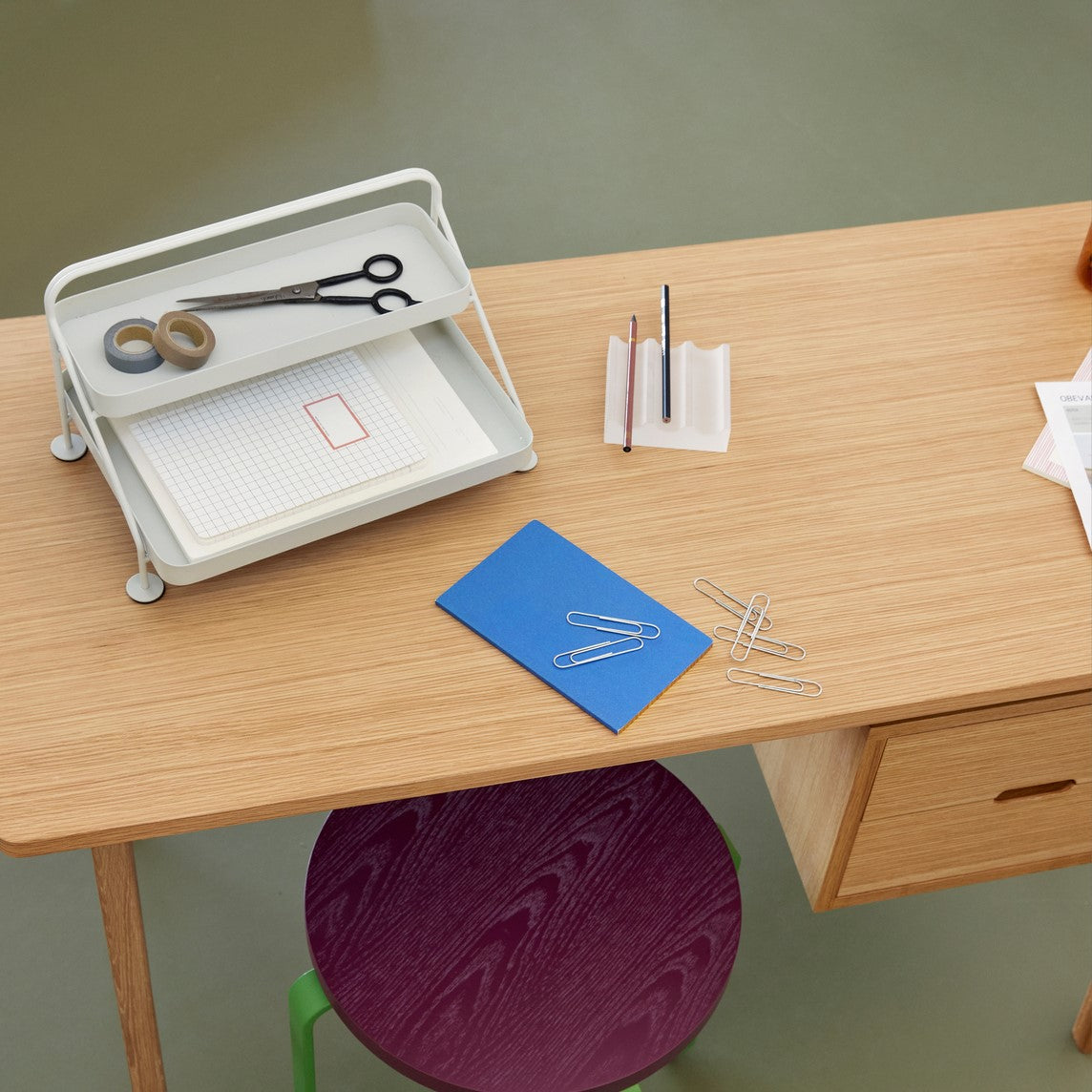 Sortit Paper Tray Light grey
