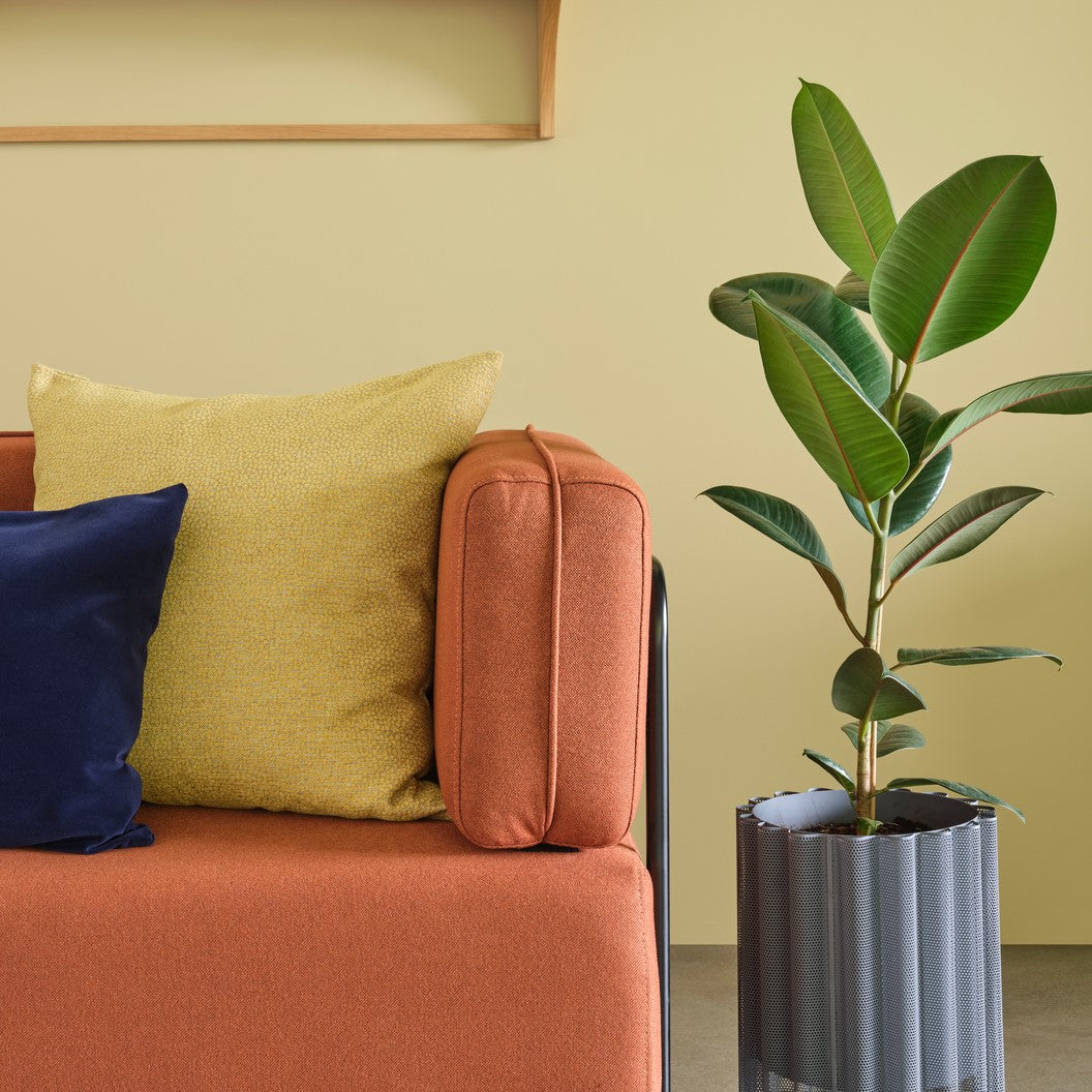 Block Sofa Maroon