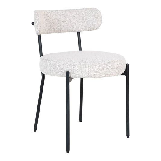 Badalona Dining Chair: Textural Luxury for the Modern Table | Set of 2