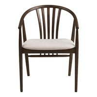 Agustin Dining Chair | Smoked Oak