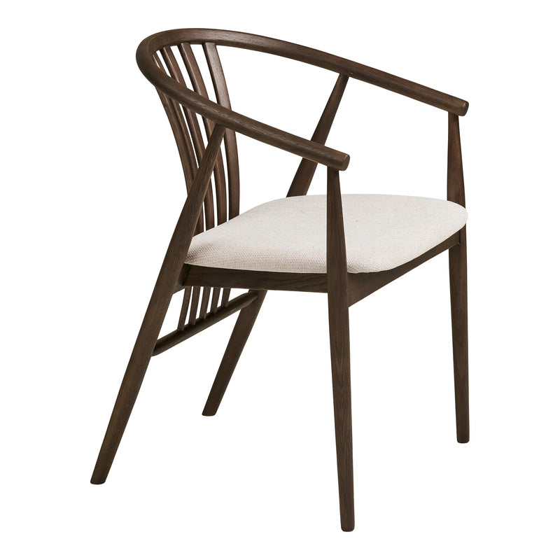 Agustin Dining Chair | Smoked Oak