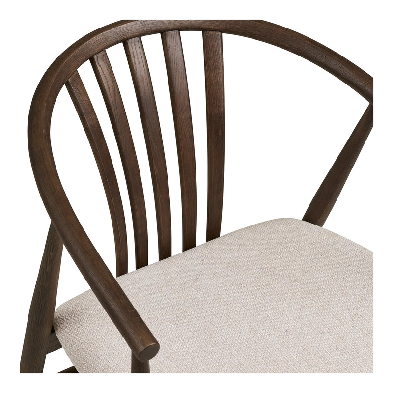Agustin Dining Chair | Smoked Oak