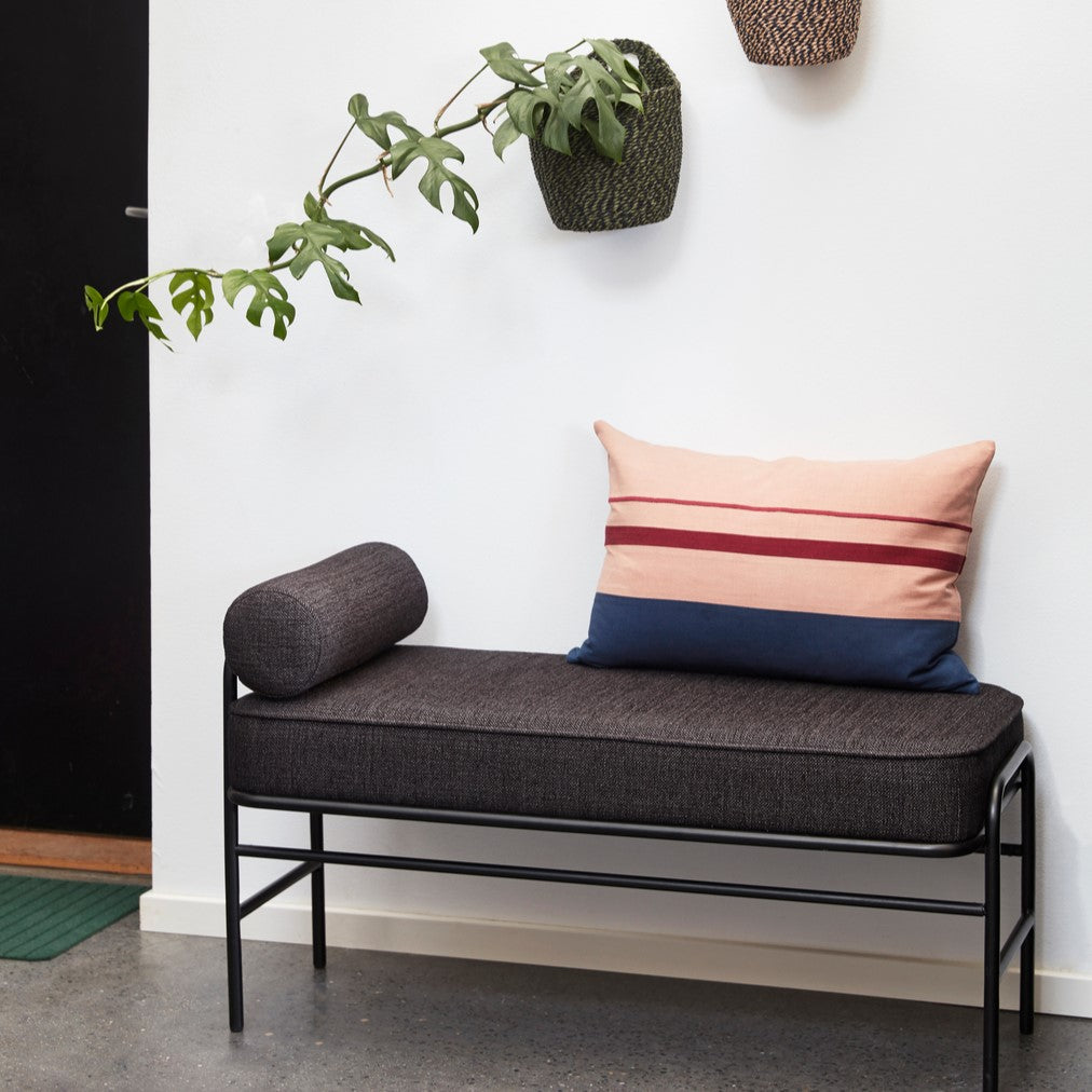 Pipe Bench Black
