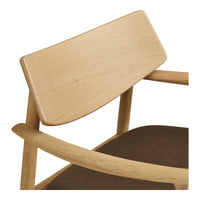 Olvera Lounge Chair: The Warmth of Modern Organic Design