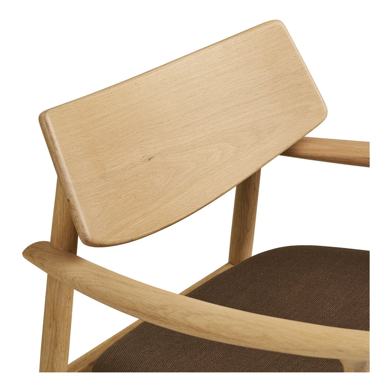 Olvera Lounge Chair: The Warmth of Modern Organic Design