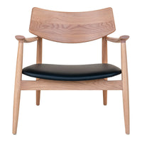 Olvera Lounge Chair: A Study in Nordic Contrast