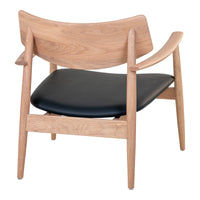 Olvera Lounge Chair: A Study in Nordic Contrast