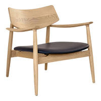 Olvera Lounge Chair: A Study in Nordic Contrast