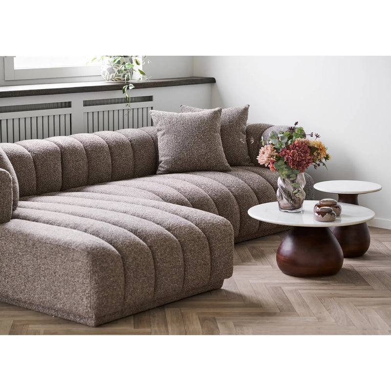 Kampinė sofa „Aurora“: Giliojo komforto šventovė | Kairinė