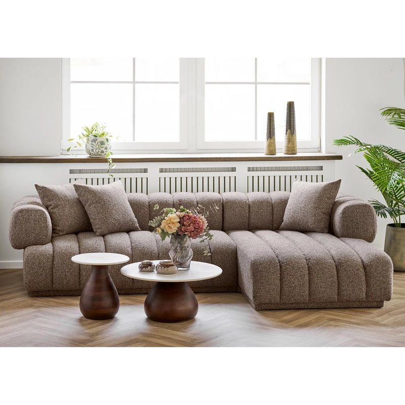 Kampinė sofa „Aurora“: Didingos proporcijos, Gilaus komforto prabanga | Dešininė