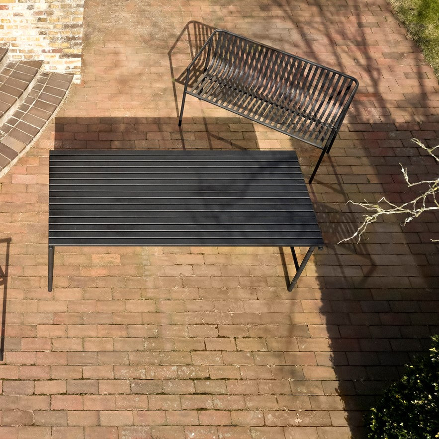 Villa Outdoor Bench Black