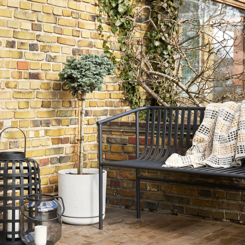 Villa Outdoor Bench Black