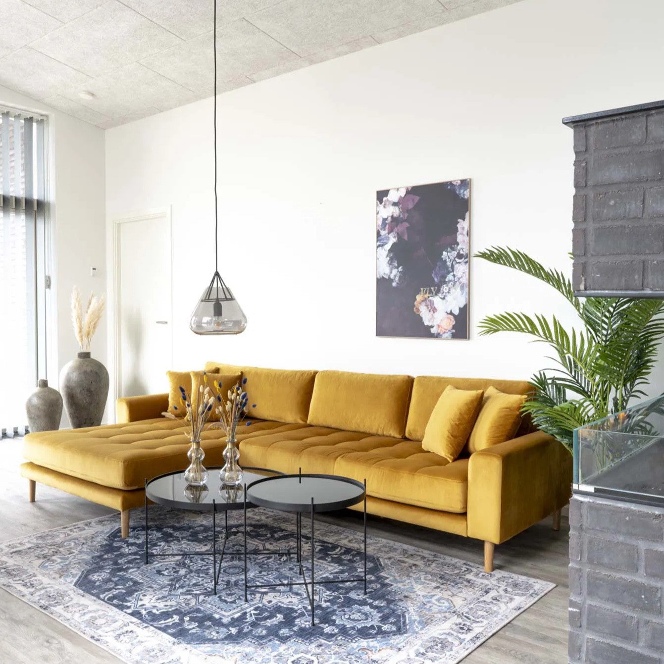 Venezia Coffee Table Ø48 | Black