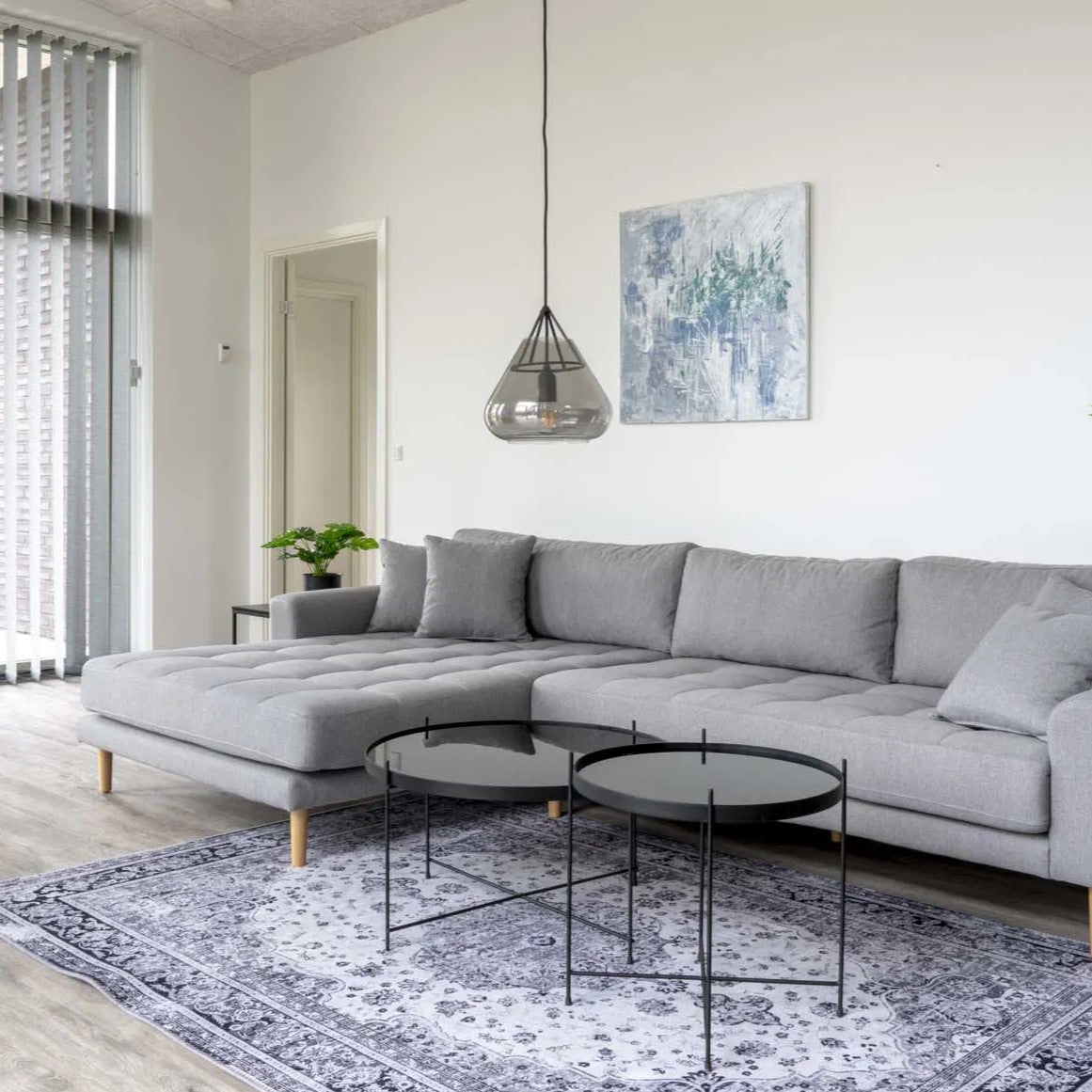 Venezia Coffee Table Ø48 | Black
