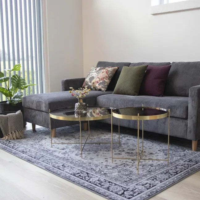 Venezia Coffee Table Ø48 | Brass