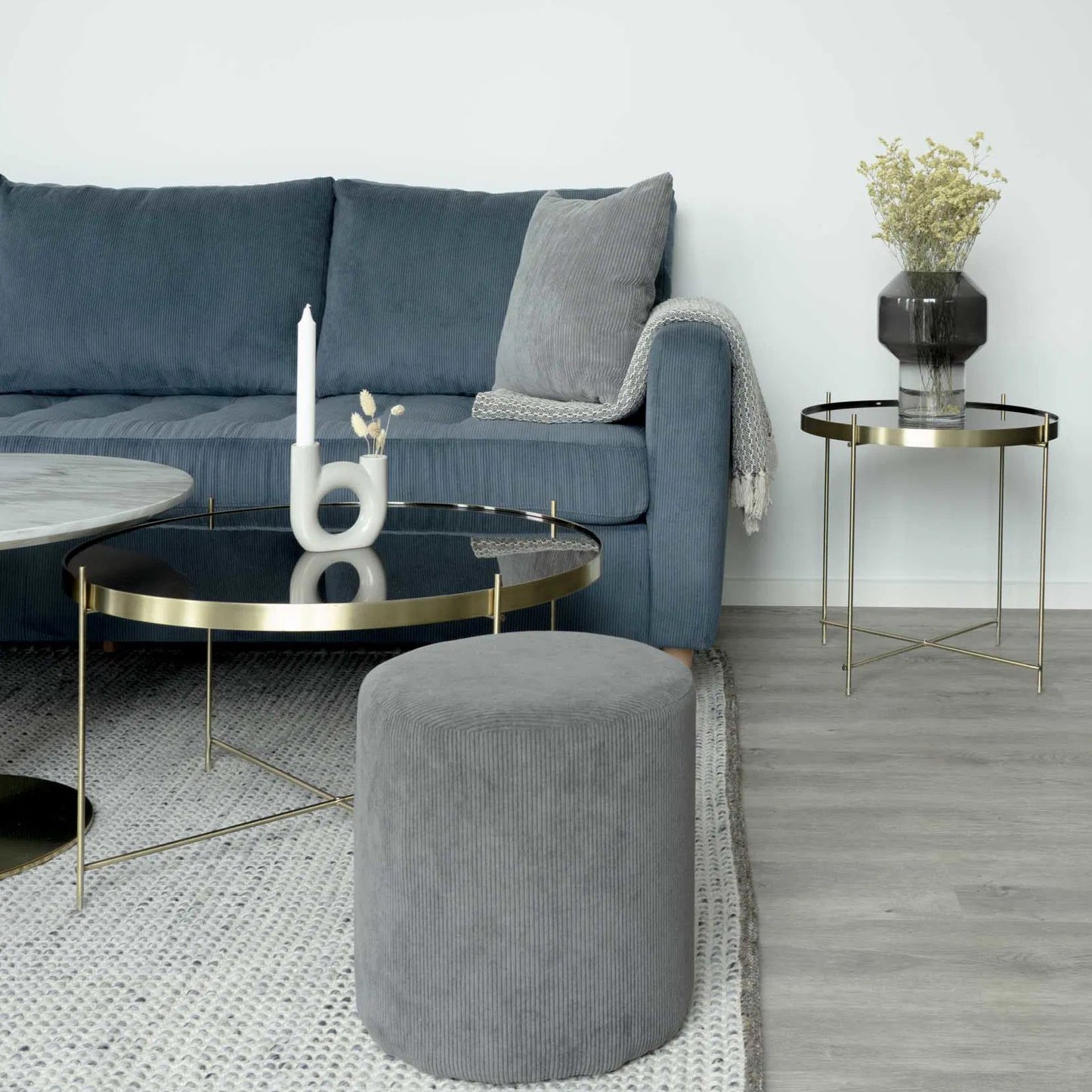 Venezia Coffee Table Ø48 | Brass