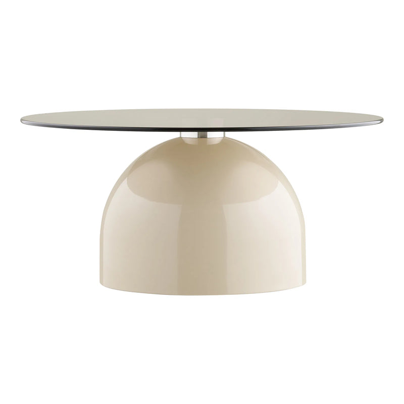 Ravello Coffee Table: Low-Profile Luxury in Glass and Metal