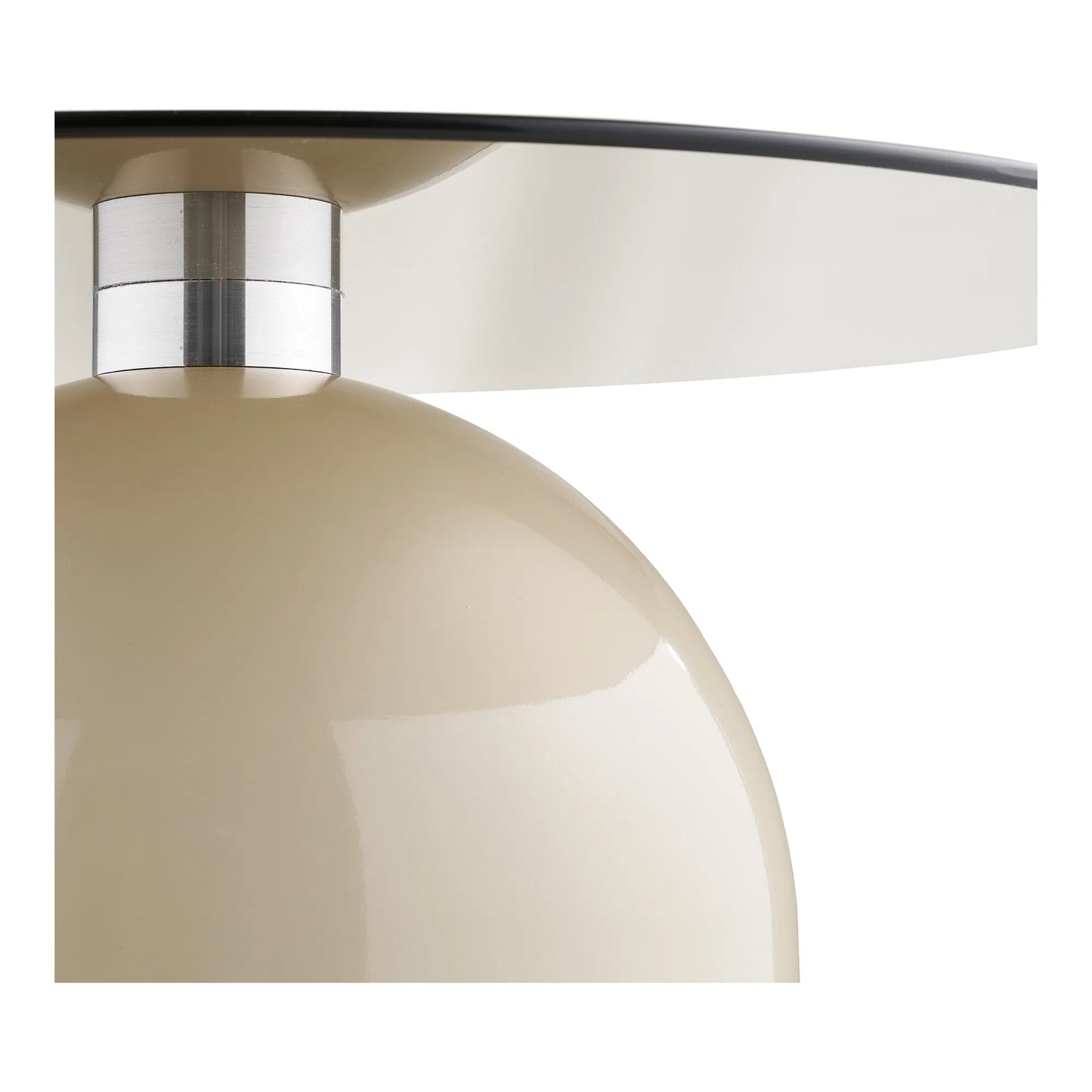 Ravello Coffee Table: Low-Profile Luxury in Glass and Metal
