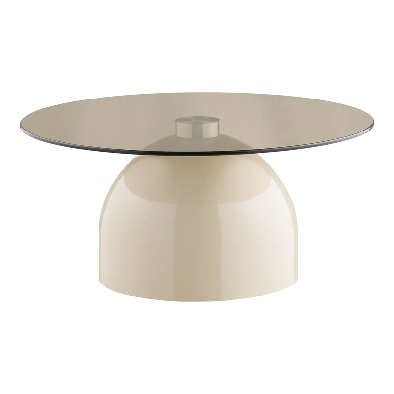 Ravello Coffee Table: Low-Profile Luxury in Glass and Metal