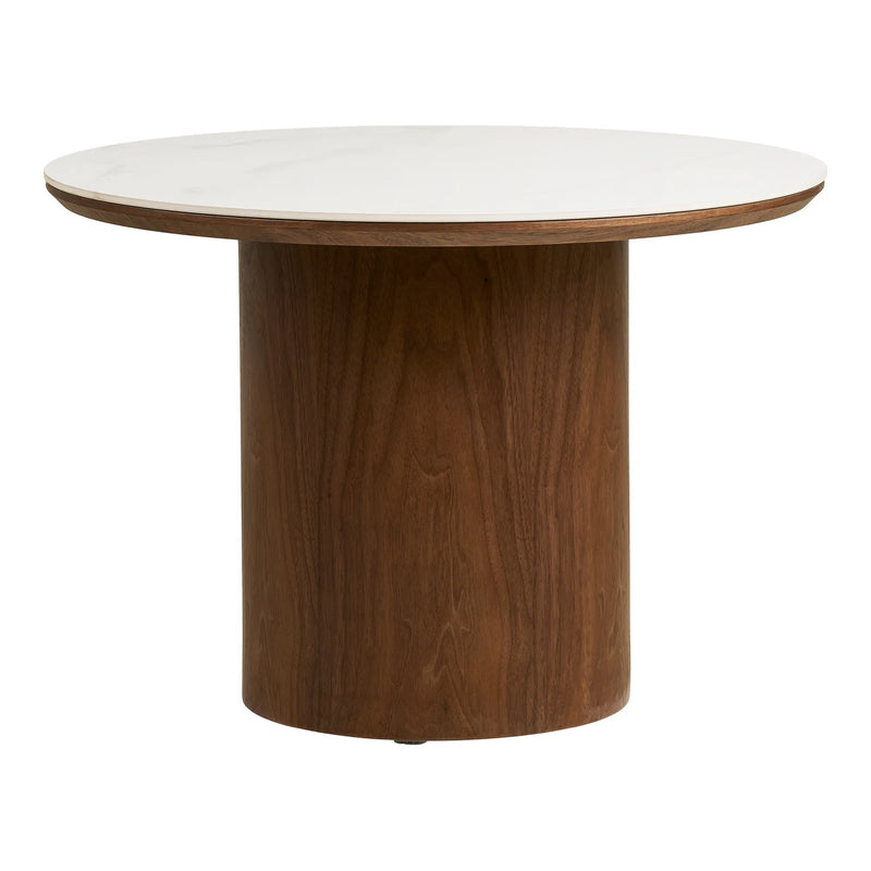Noli Coffee Table: A Bold Intersection of Stone and Wood