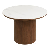 Noli Coffee Table: A Bold Intersection of Stone and Wood