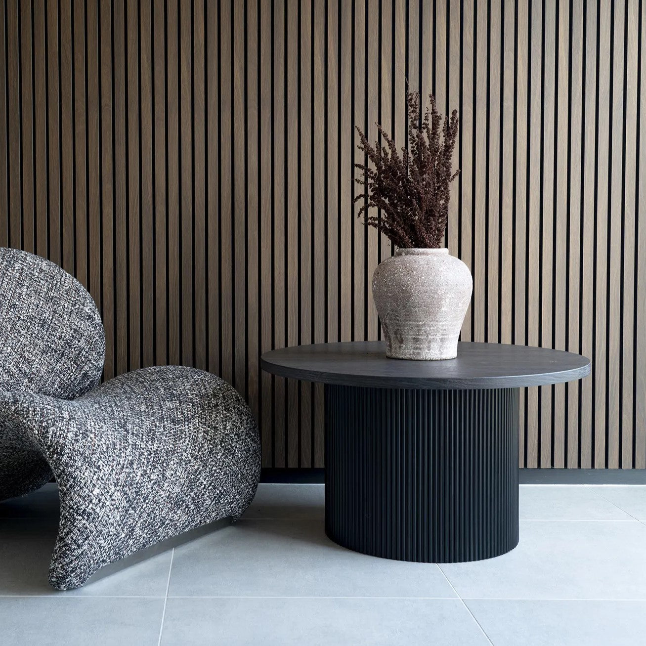 Boavista Coffee Table | Round Dark