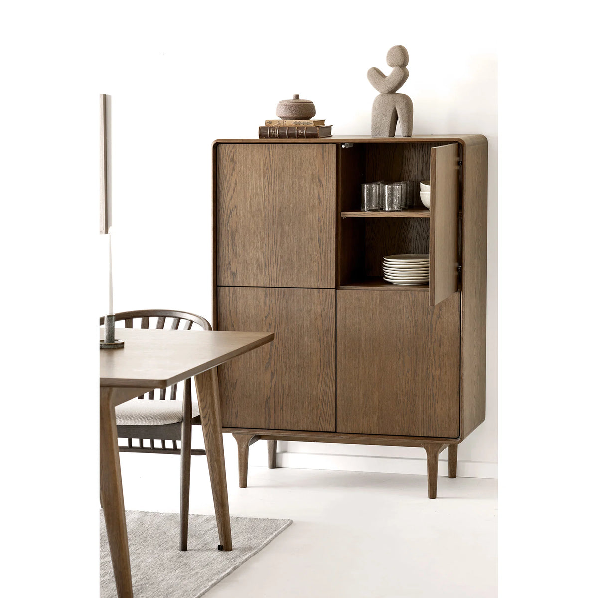 Darwin Cabinet | Dark Brown