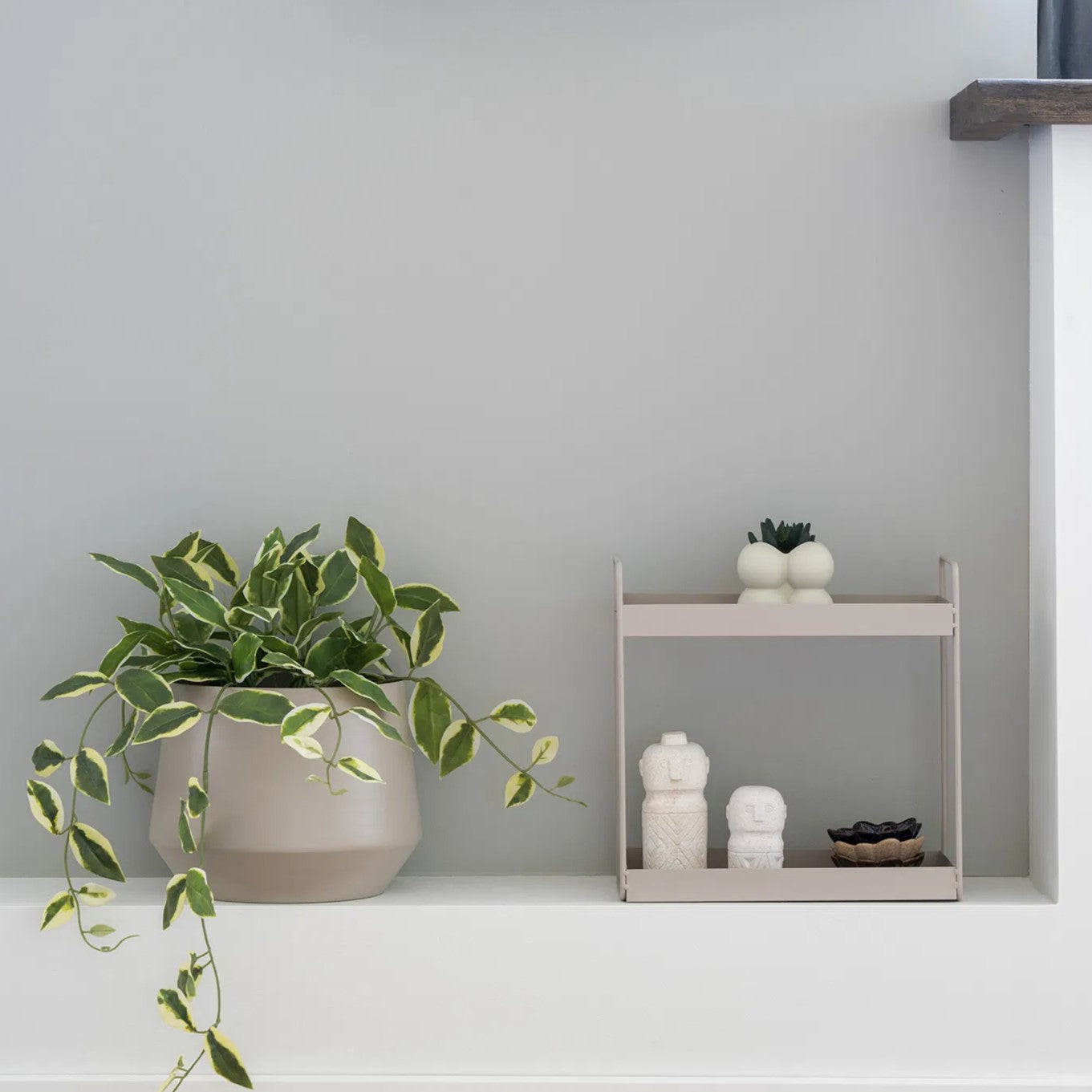 Standing Double Shelf