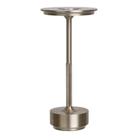 Lyne Portable LED Table Lamp | Nickel