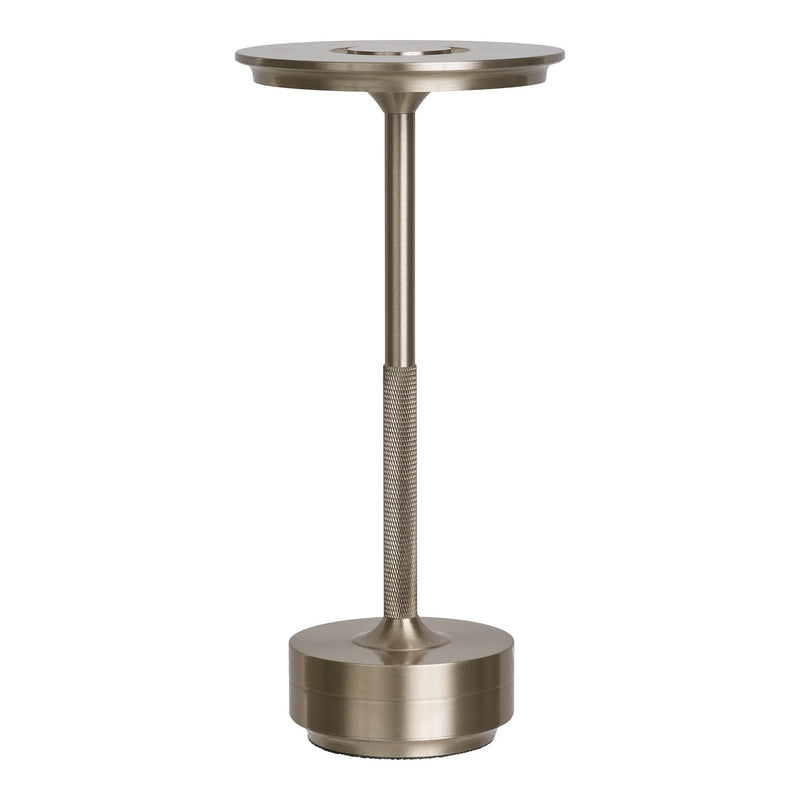 Lyne Portable LED Table Lamp | Nickel