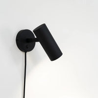 Tubular Wall Lamp | Black